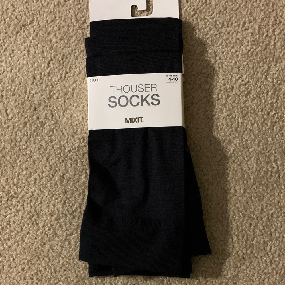 Mixit Black Hosiery